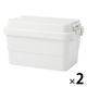 無印良品 再生ポリプロピレン入り 頑丈収納ボックス 大 約幅60×奥行39×高さ37cm 約50L 1セット（1個×2） 良品計画