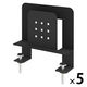 トヨダプロダクツ メニュースタンドシリーズ メニュースタンド(クランプ固定式) CMS-1 1セット(1個×5)