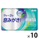 MINTIA（ミンティア） クリアプラス ペパーミント 1セット（1個×10） アサヒグループ食品 タブレット
