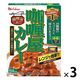 レトルトカレー カリー屋カレー 中辛 1人前180g 154kcal 1セット（1個×3） レンジ対応 ハウス食品