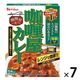 レトルトカレー カリー屋カレー 中辛 1人前180g 154kcal 1セット（1個×7） レンジ対応 ハウス食品