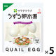 キユーピー　サラダクラブ　うずら卵水煮　1セット（1袋（6個入）×5）