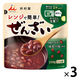 井村屋 レンジで簡単！ぜんざい 沖縄県久米島「球美の塩」使用 150g 1セット（1袋×3） レンチン