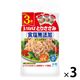 いなば食品 とりささみフレーク 食塩無添加 50g×3袋入 1セット（1個×3）オイル無添加 水煮