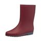 アサヒシューズ レインブーツR307 ワイン 23.5cm KH30011 1足 64-4277-49（直送品）