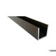 アルインコ アルミチャンネル 25x15x2.0ブロンズ 1m HP500BS 1本 64-5013-01（直送品）