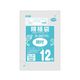 オルディ ネオパック 7 ひも付規格袋12号 半透明 1ケース(200枚/冊×10冊×8パック) HR007-12 1箱(16000枚)（直送品）