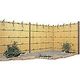 タカショー eーバンブーユニット建仁寺垣パネル・H1800タイプ片面真竹 18018900 1枚（直送品）