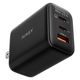 AUKEY USB充電器 65W PD対応 [USB-A 1ポート/USB-C 2ポート] PA-B3T-BK 1個