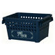 平和工業スタッキングバスケット浅型 ブルー49075562444131個