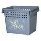 平和工業スタッキングバスケット深型 グレー49075562479021セット（2個）