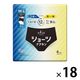【生理用品】 大王製紙　エリス ショーツナプキン M～L 昼・夜 長時間用 ブラックカラー 1ケース（4枚入×18パック）