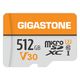 GIGASTONE microSDカード V30 UHS-I U3 クラス10 GJMXR-OG512GV30 1枚