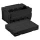 岐阜プラスチック工業 折りたたみコンテナCF-S41NRブラック CF-S41NR 1セット（5個）