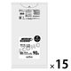 ゴミ袋 nocoo in エコノプラス 半透明 90L 厚さ:0.020mm（300枚:20枚入×15パック）日本サニパック