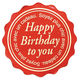 ヘッズ HAPPYBIRTHDAYTOYOUシール BD-1S 1パック(100枚)