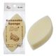 亀の子スポンジ DO 高品質 手に馴染み握りやすい 木の葉型 キッチンスポンジ 抗菌加工 クリーム 1個 亀の子束子西尾商店