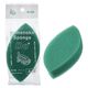 亀の子スポンジ DO 高品質 手に馴染み握りやすい 木の葉型 キッチンスポンジ 抗菌加工 グリーン 1個 亀の子束子西尾商店