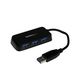 StarTech.com 4ポートUSB 3.0ハブ ブラック ST4300MINU3B 1個 65-1892-54（直送品）