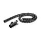 StarTech.com ケーブルまとめ スパイラルチューブ 2.5m 直径25mm CMSCOILED2 1個 65-1909-92（直送品）