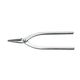 アネックスツール ステンレス製精密ヤットコ 両丸タイプ120mm No.242 L00034 1個 61-6494-25（直送品）