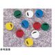 Nalgene? Cryo Vial Closure Color Coders 白 5045-0000 1箱(100個)（直送品）