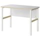 PREDONA(プレドナ) デスク  平机 木幕板 幅1000×奥行600×高さ720mm 天板リリーホワイト/脚ホワイト 1台