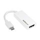 USB TypeーC ー HDMI変換ディスプレイアダプタ ホワイト 4K/60Hz対応 CDP2HD4K60W 1個（直送品）