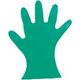 東京硝子器械 TGK カラーマイジャスト手袋 緑 M 200枚入 622-23-75-44 1箱(200枚) 185-0241（直送品）
