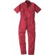 桑和 9007 半袖つなぎ レッド S 9007-43-S 1着 531-0694（直送品）