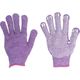 丸和ケミカル パステルカラーすべり止め手袋 バイオレット 62 1双 421-1687（直送品）