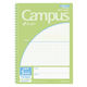 コクヨ キャンパスソフトリングノート 用途別 セミB5 5mm方眼 ライトグリーン 1冊 ス-S211S10-5LG
