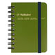 ロルバーン ポケット付メモ ミニ 5mm方眼 オリーブ 緑 リングノート デルフォニックス（Rollbahn）