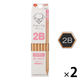 三菱鉛筆（uni） ナノダイヤえんぴつ 六角軸 2B ピンク K69072B 2ダース（24本入）