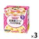 【9ヵ月頃から】キユーピーベビーフード　にこにこボックス 北海道コーンパスタ弁当　1セット（3箱）離乳食