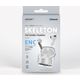 磁気研究所 Bluetooth ENCマイク スケルトン フルワイヤレスイヤフォン ホワイト HD-BTCLA06WH 1個
