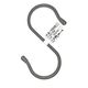 ニッサチェイン 単管パイプ用フック S型 ストーングレー A-1006 1個