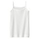 無印良品 キッズ さらっと綿 キャミソール【インナー】 キッズ110 オフ白 良品計画