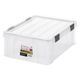 【バックルコンテナ】アイリスオーヤマ コンテナ コンテナボックス 密閉バックルコンテナ 容量21.3L MBR-22R クリア 1個