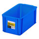 【コンテナボックス】アイリスオーヤマ コンテナ ボックスコンテナ 本体のみ (ふた別売り) 容量6.3L B-6.6R ブルー 1個