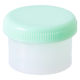 軟膏容器 軟膏壺（つぼ ツボ） 丸底 増量タイプ6mL（5ｇ処方時使用サイズ） グリーン（緑） 6袋（25個入×6 150個） オリジナル