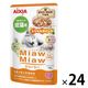 ミャウミャウ ジューシー 成猫用 とりももほぐしみ ゼリータイプ 60g 1セット（1袋×24）アイシア キャットフード