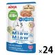ミャウミャウ ジューシー 成猫用 シーフードブレンド ゼリータイプ 60g 1セット（1袋×24）アイシア キャットフード