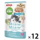 ミャウミャウ ジューシー 成猫用 ふっくらしらす ゼリータイプ 60g 1セット（1袋×12）アイシア キャットフード