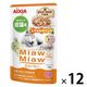 ミャウミャウ ジューシー 成猫用 とりももほぐしみ ゼリータイプ 60g 1セット（1袋×12）アイシア キャットフード