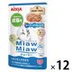 ミャウミャウ ジューシー 成猫用 シーフードブレンド ゼリータイプ 60g 1セット（1袋×12）アイシア キャットフード