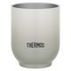 サーモス（THERMOS）真空断熱カップ ライトグレー 240ml JDT-240 LGY 1個