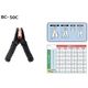 大自工業 Meltec ブースタークリップ 絶縁カバー付き 赤 50A BC-50C RE 1個 566-9606（直送品）