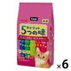 キャラット 5つの味 海の幸 お肉プラス 国産 1.2kg（240g×5袋入）6袋 ペットライン キャットフード