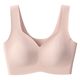 【レディース】無印良品 婦人 ひびきにくいハーフトップブラジャー 婦人S アプリコット 良品計画